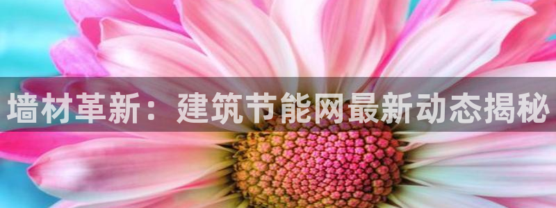 e尊国际客户端：墙材革新：建筑节能网最新动态揭秘