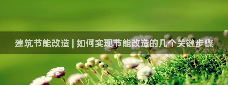e尊国际娱乐官网地址：建筑节能改造 | 如何实现节能改造的几个关键步骤