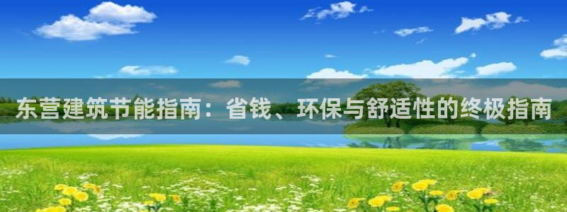 e尊国际娱乐官网地址：东营建筑节能指南：省钱、环保与舒适性的终极指南