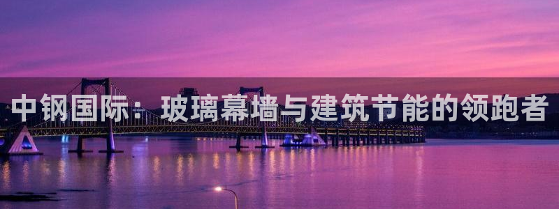 e尊国际官网app：中钢国际：玻璃幕墙与建筑节能的领跑者
